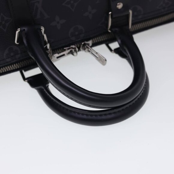 LOUIS VUITTON Eclipse Keepall Bandouliere 45 Boston Bag M43278 LV Auth 40033S - Picture 8 of 15